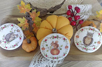 Decori Tris Autunno