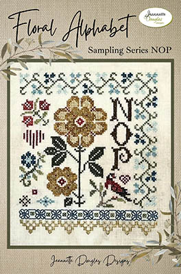 Floral Alphabet Sampling Series - NOP
