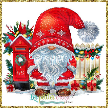 Christmas Gnome Letter Box