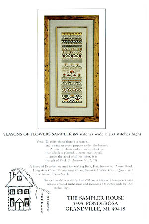 Seasons Of Flowers Sampler