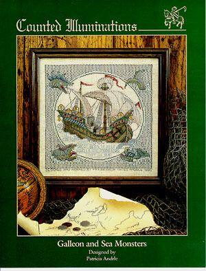 Galleon And Sea Monsters