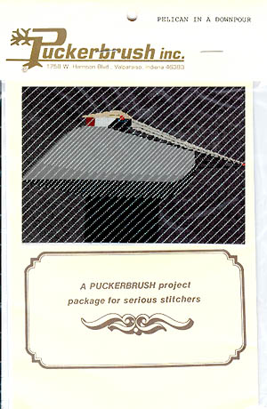 Pelican In A Downpour