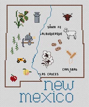 New Mexico Map