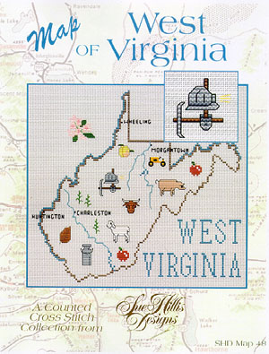 West Virginia Map