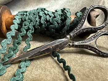 Boxing Day Rick Rack 1/4"