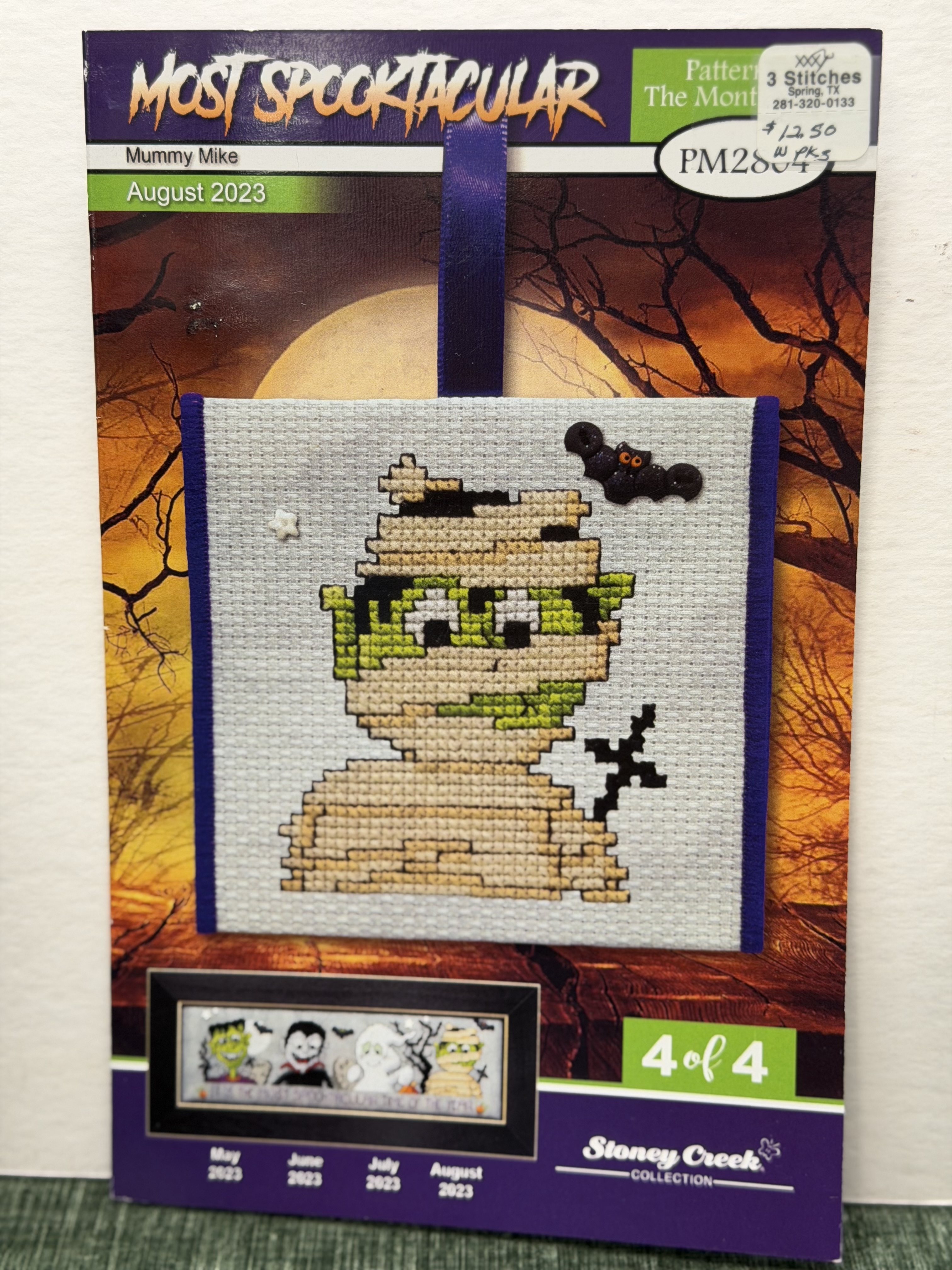 Most Spooktacular - Mummy Mike (4 of 4) Charms Included