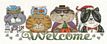 Seasonal Cat Welcome