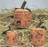 Three Pumpkins