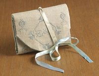 Blue Pennsylvania Dutch Huswife