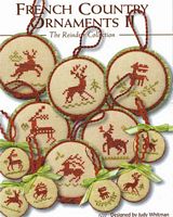 French Country Ornaments II-Reindeer