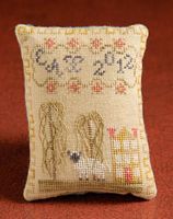Yellow House Pincushion
