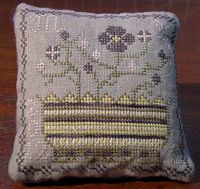 Pansy Flower Pin Cushion