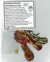 Strawberry Stitches Emb Pk
