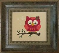 Red Holiday Owl