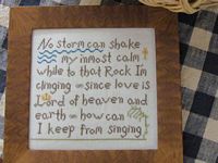How Can I Keep From Singing?