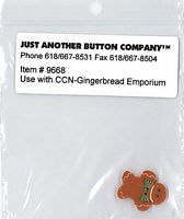 Santa's Village 10-Gingerbread Emp. Btn Pk
