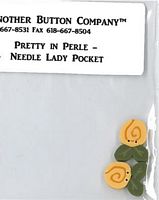 Pretty In Perle-Needle Lady Button Pk
