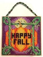 Happy Fall Pumpkin Ornament