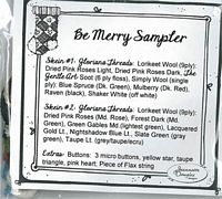 Be Merry & Bright Sampler Emb Pk
