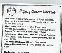 Happy Acorn Harvest Emb Pk