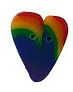 Bright Rainbow Heart