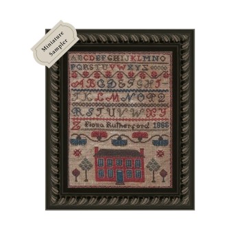 Fiona Rutherford Miniature Sampler 1966