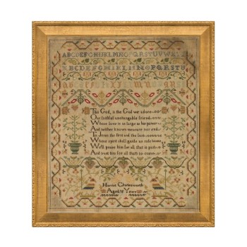 Harriet Charlesworth Sampler 1822